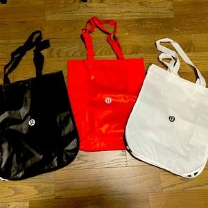 Lululemon 3pk Shopping Bags